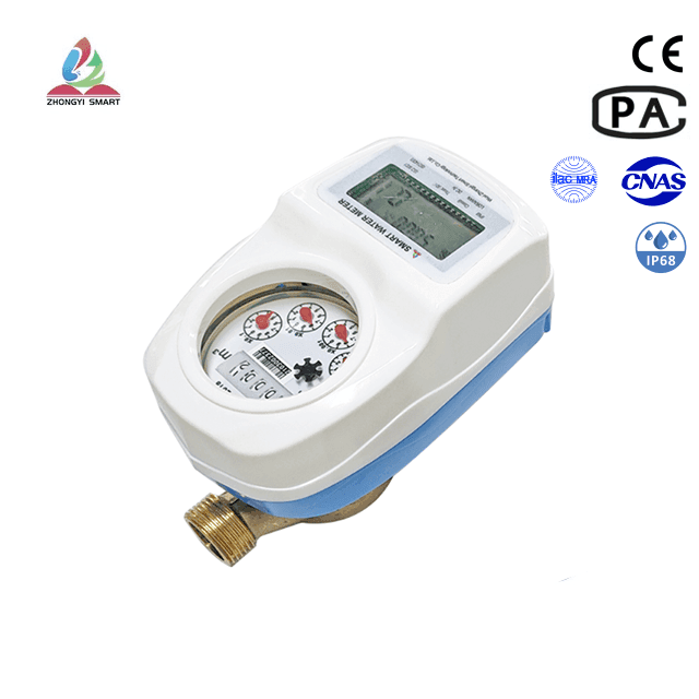 Válvula de control de flujo simple Contador de agua inteligente DN15-25