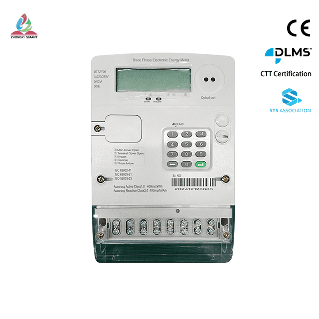 Economy-Class STS Prepaid Three-Phase Electricity Meter
