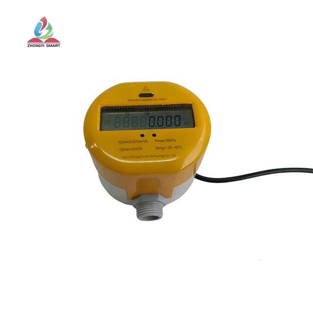 Micro contador de gas por ultrasonidos