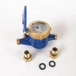 What materials are used for smart water meter cases?